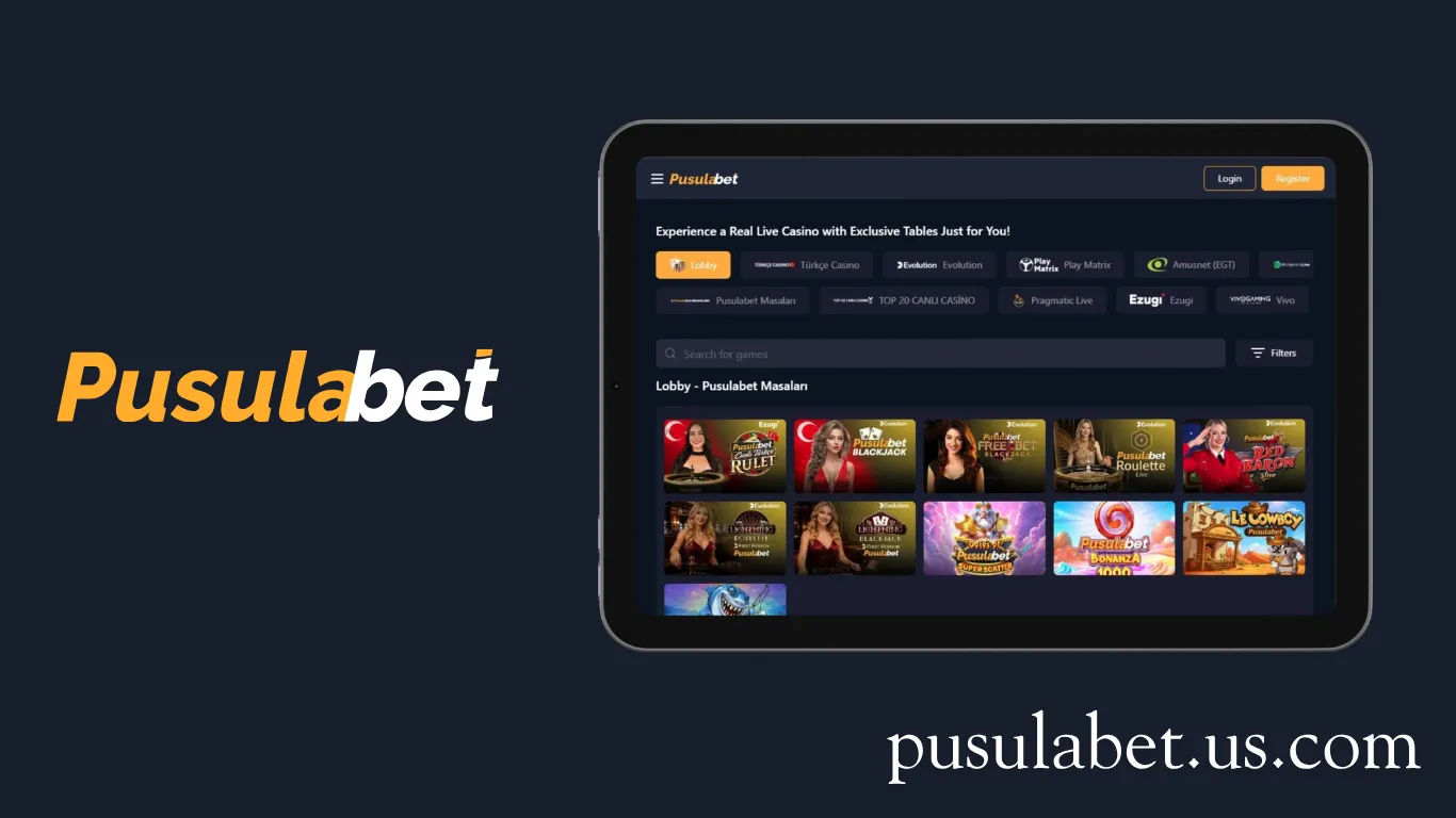 Pusulabet live casino