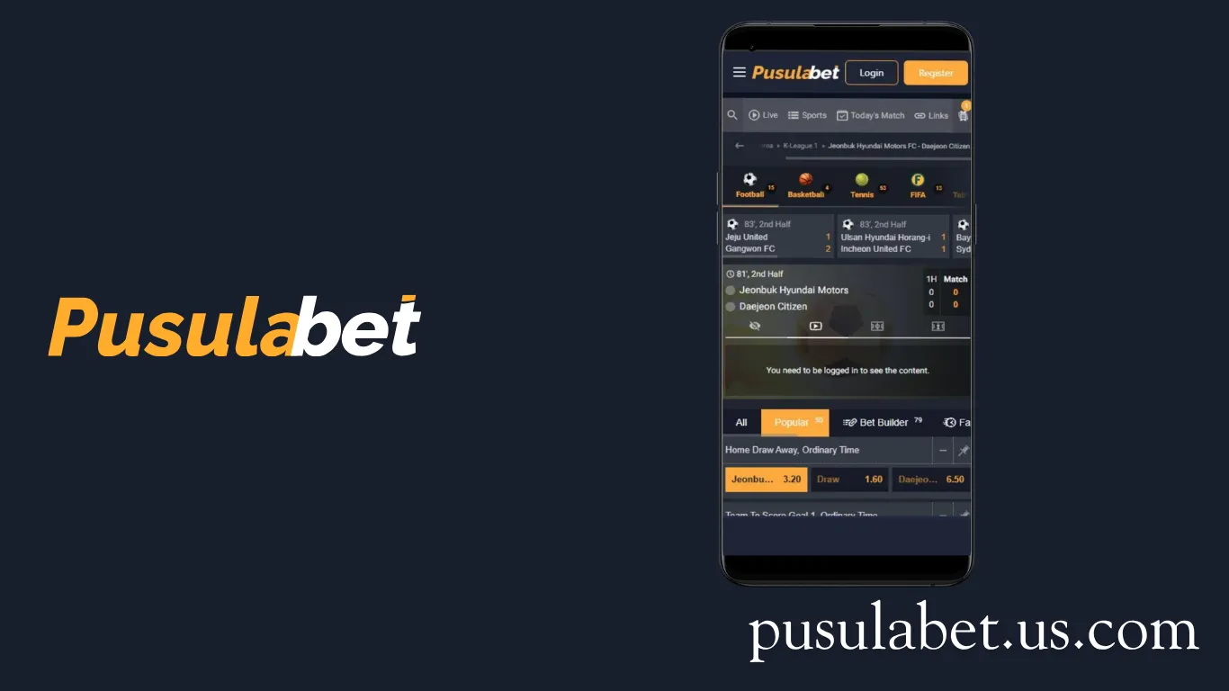 Pusulabet TV live betting